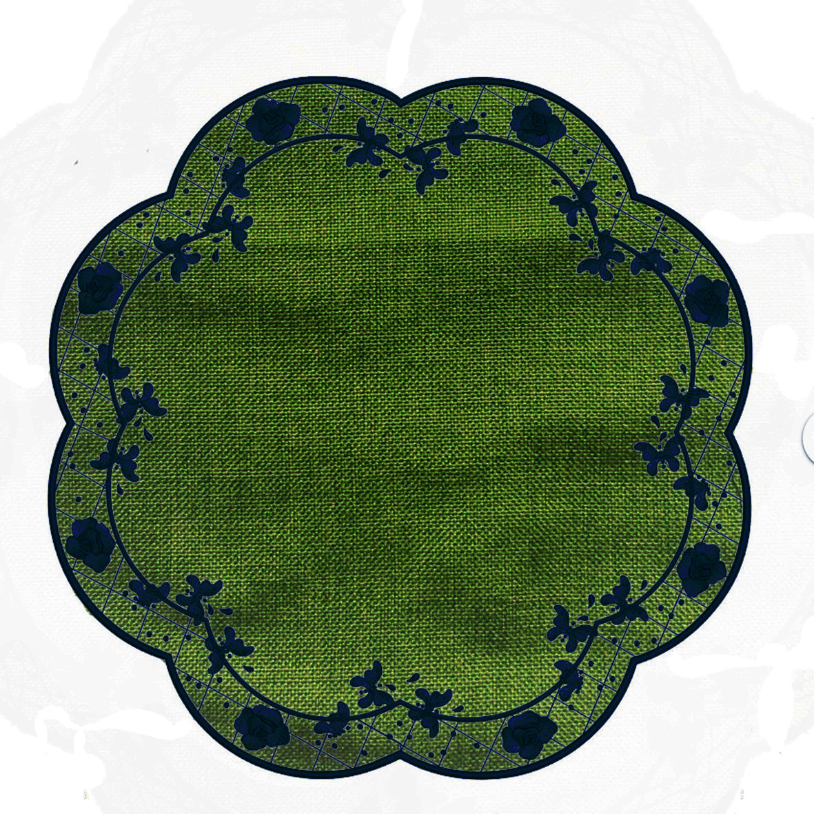 Placemat Florentine Malachite