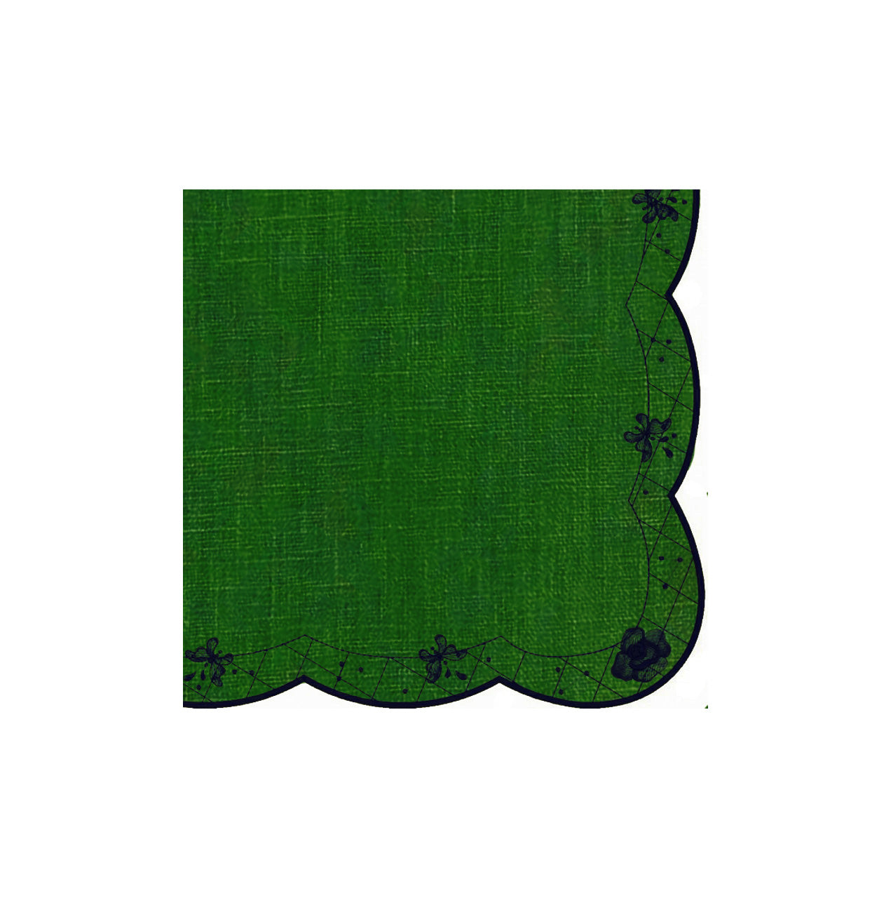 Napkin Florentine Malachite