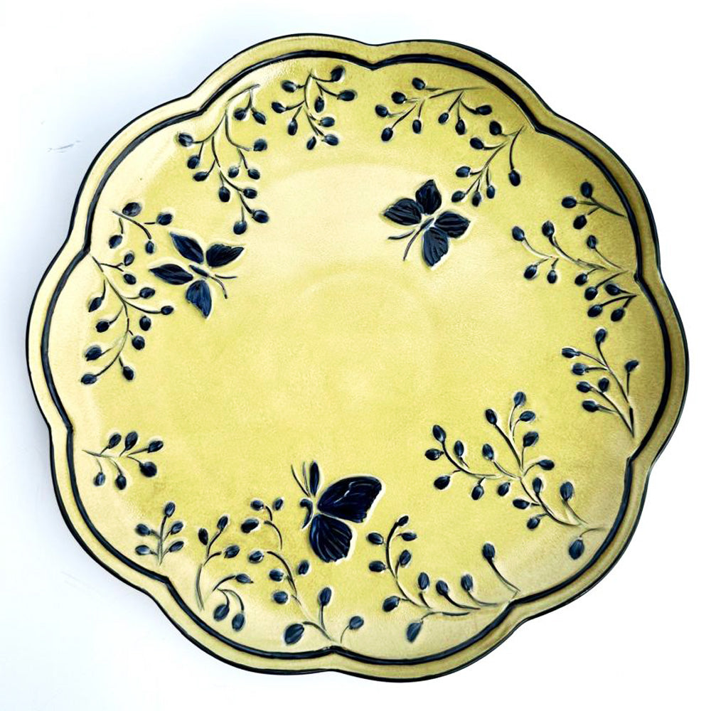 Dinner Plate Florentine -Citrus