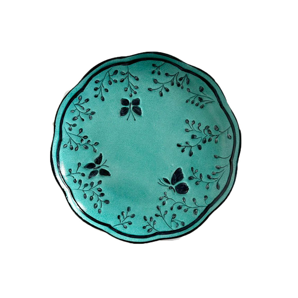 Salad Plate Florentine Iris