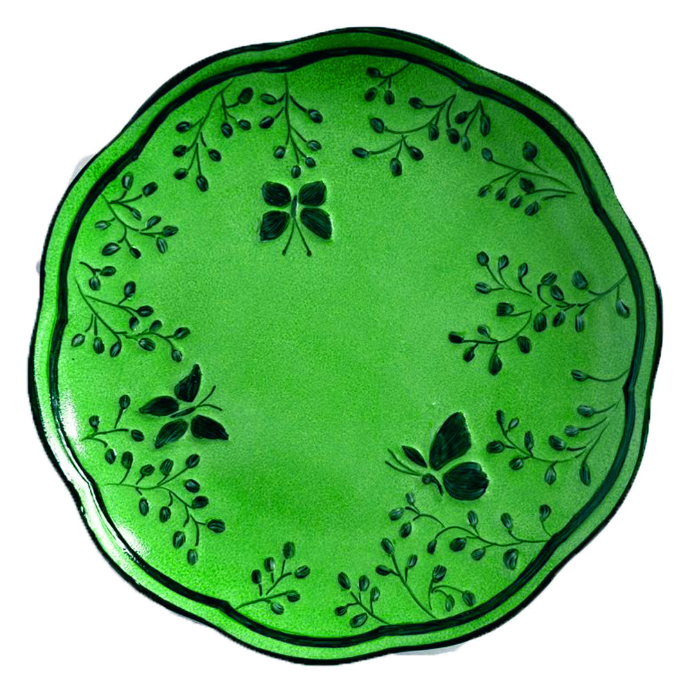 Dinner Plate Florentine Malaquite