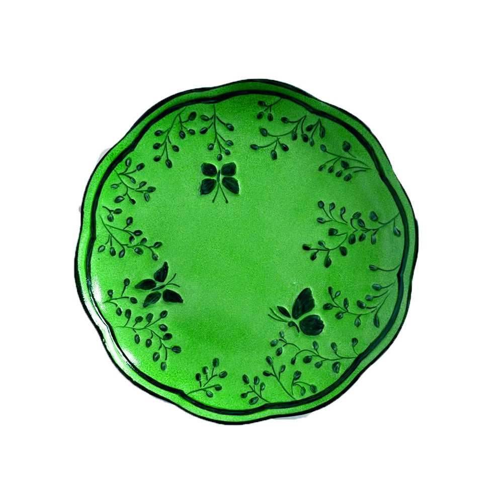 Salad Plate Florentine Malaquite