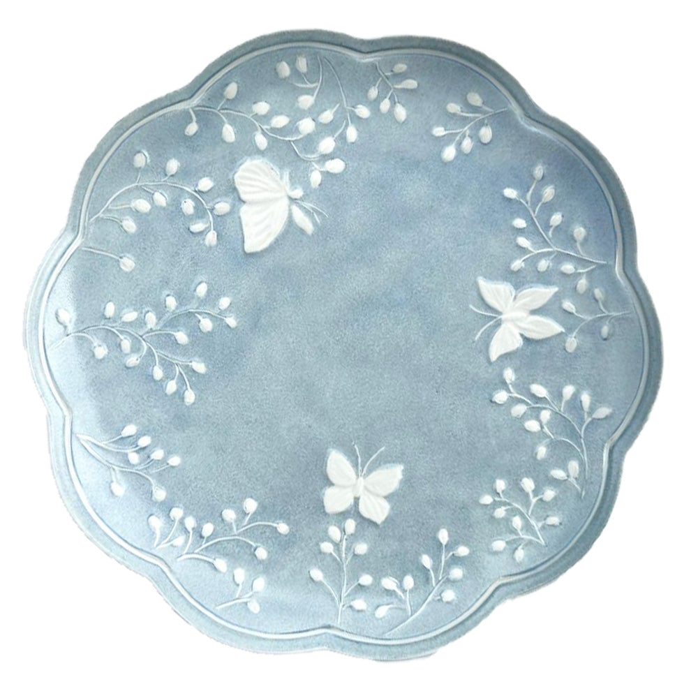 Dinner Plate Florentine -Periwinckle