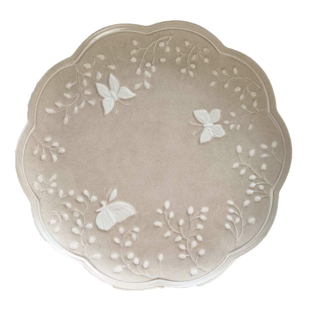 Dinner Plate Florentine Light Cappuccino