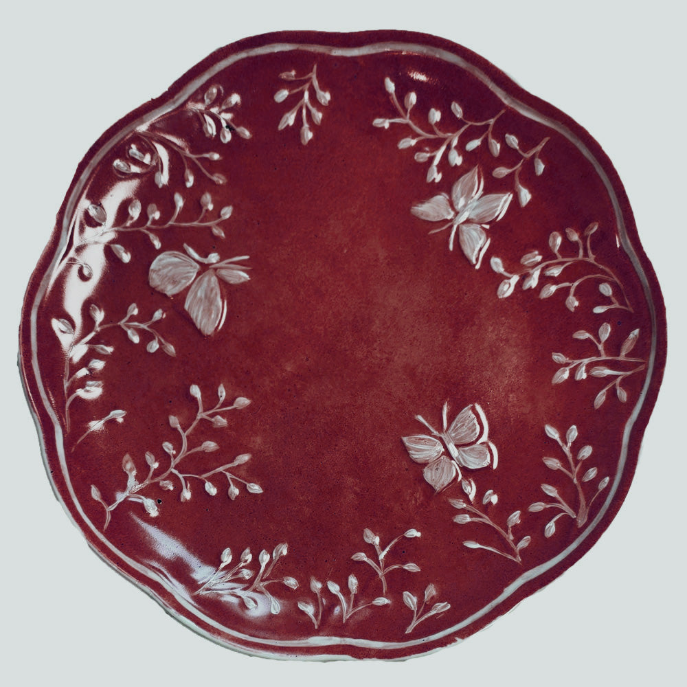 Dinner plate Florentine Cherry