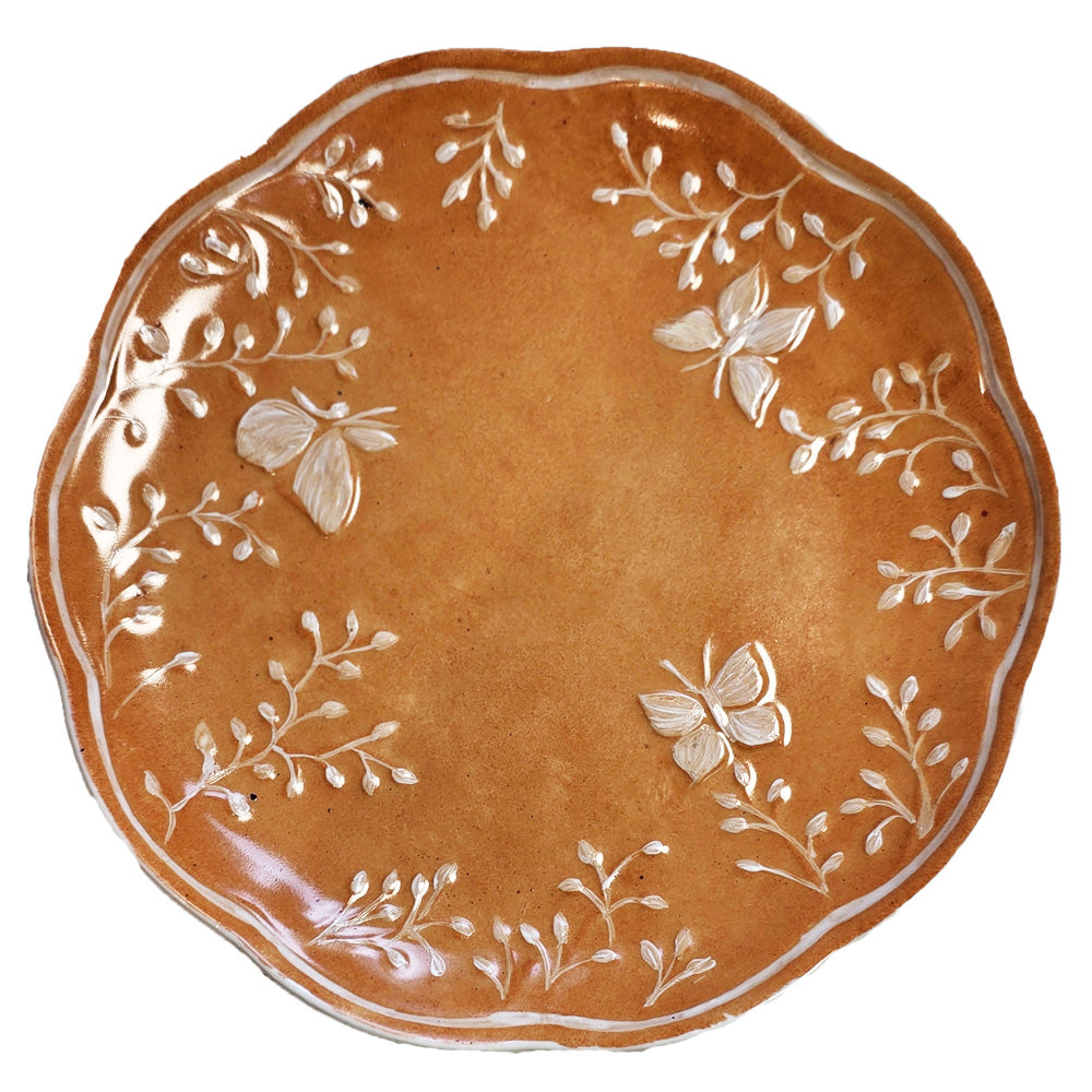 Dinner plate Florentine Pumpkin