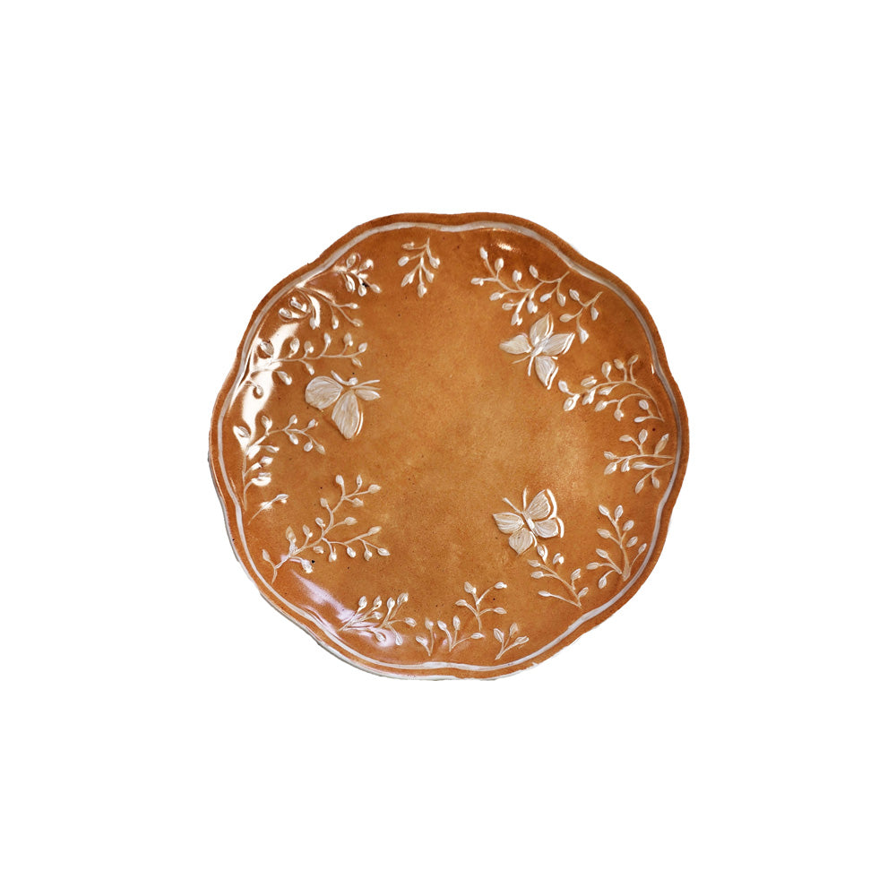 Salad plate Florentine Pumpkin