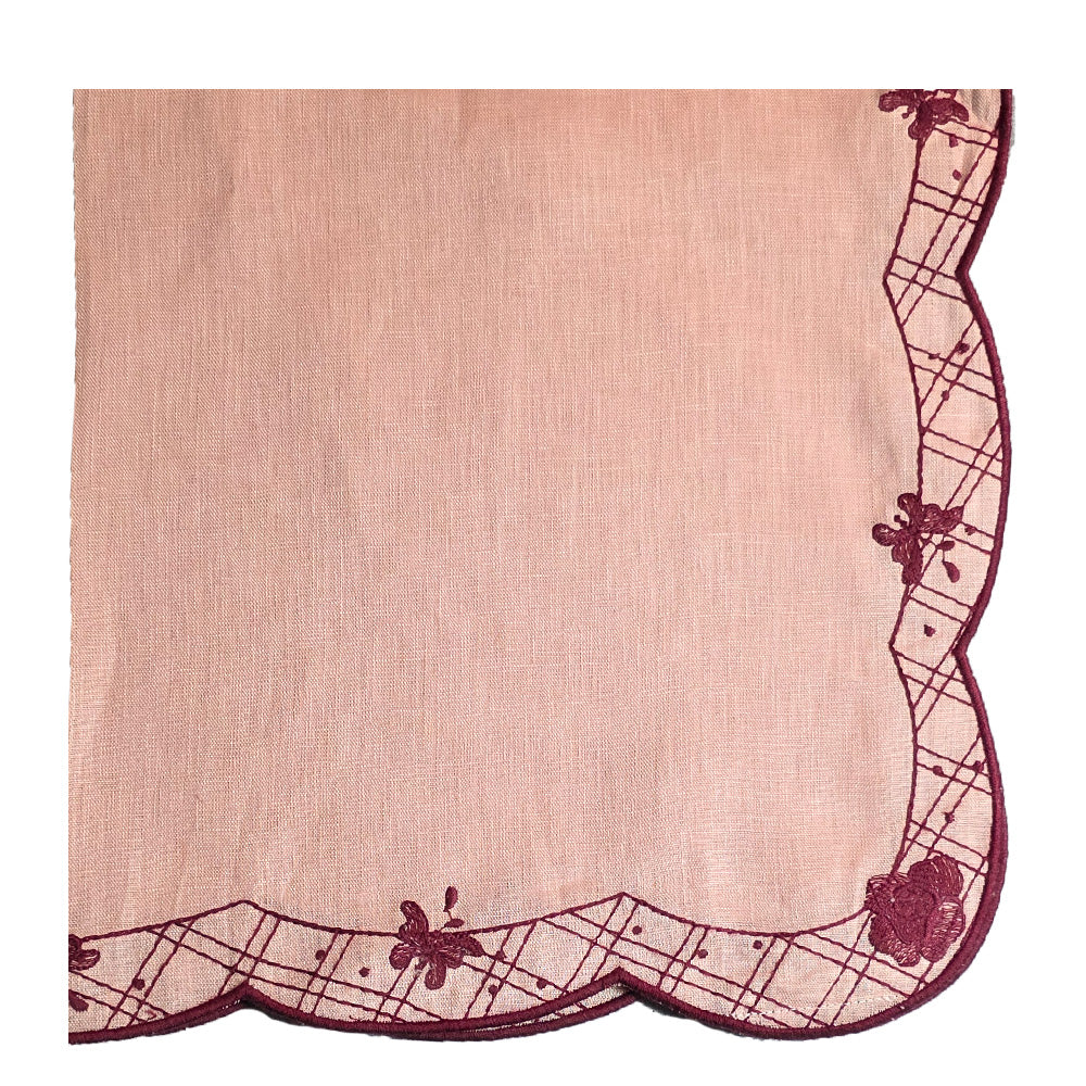 Napkin Florentine Burgundy
