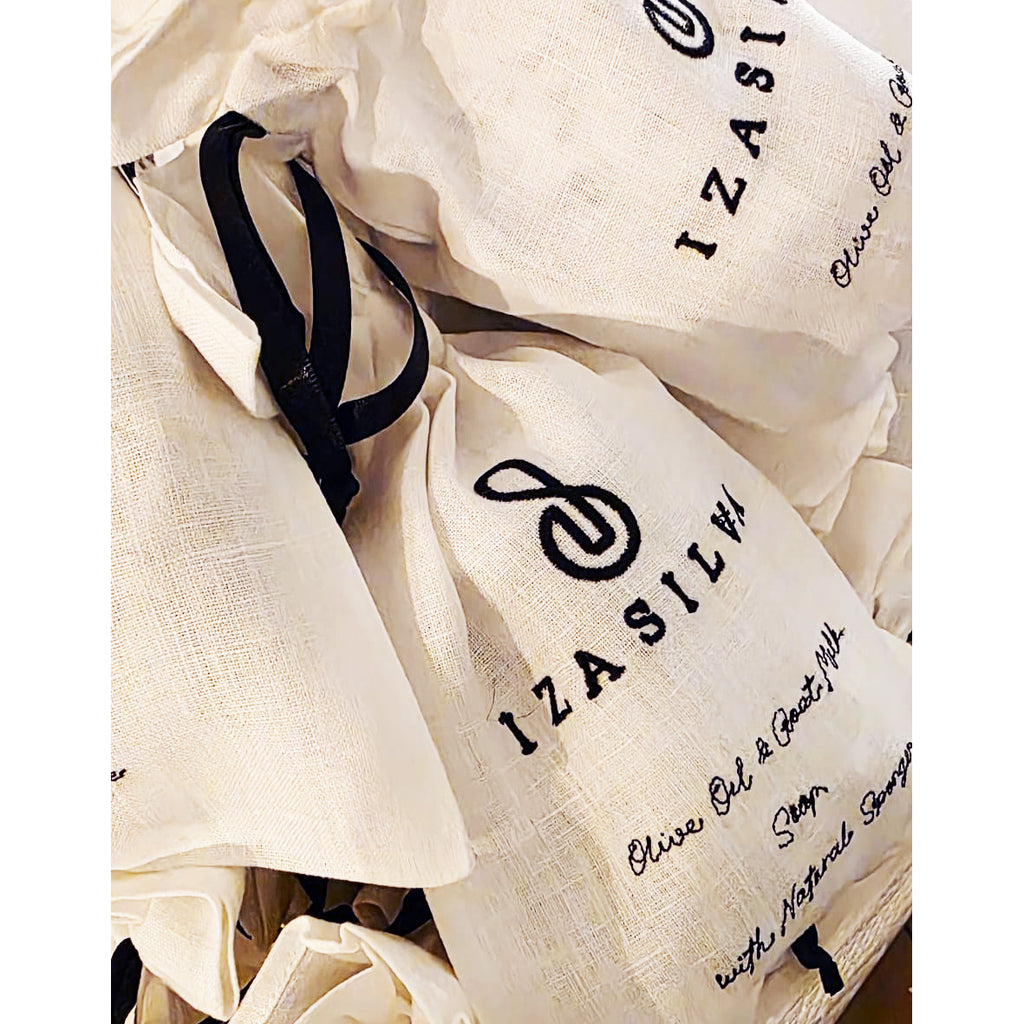 Iza Silva -Natural Sponge Soap- Olive oil and Goat Milk