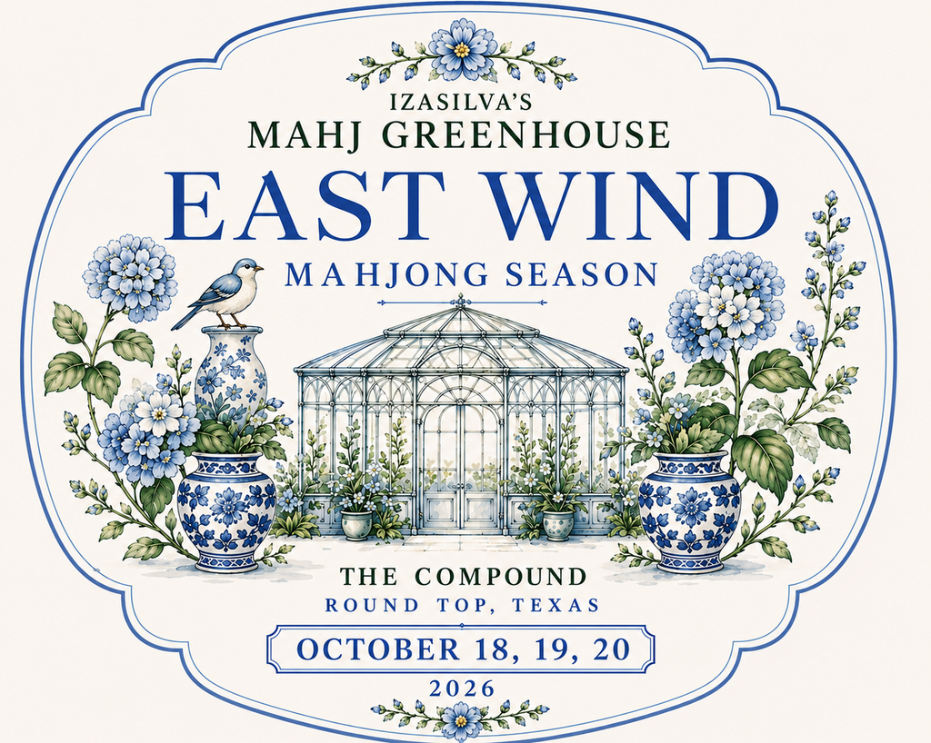 East Wind Season -Beginner's Tutorial Day -October 19th-Powered by The Woodlands Mahjong Society
