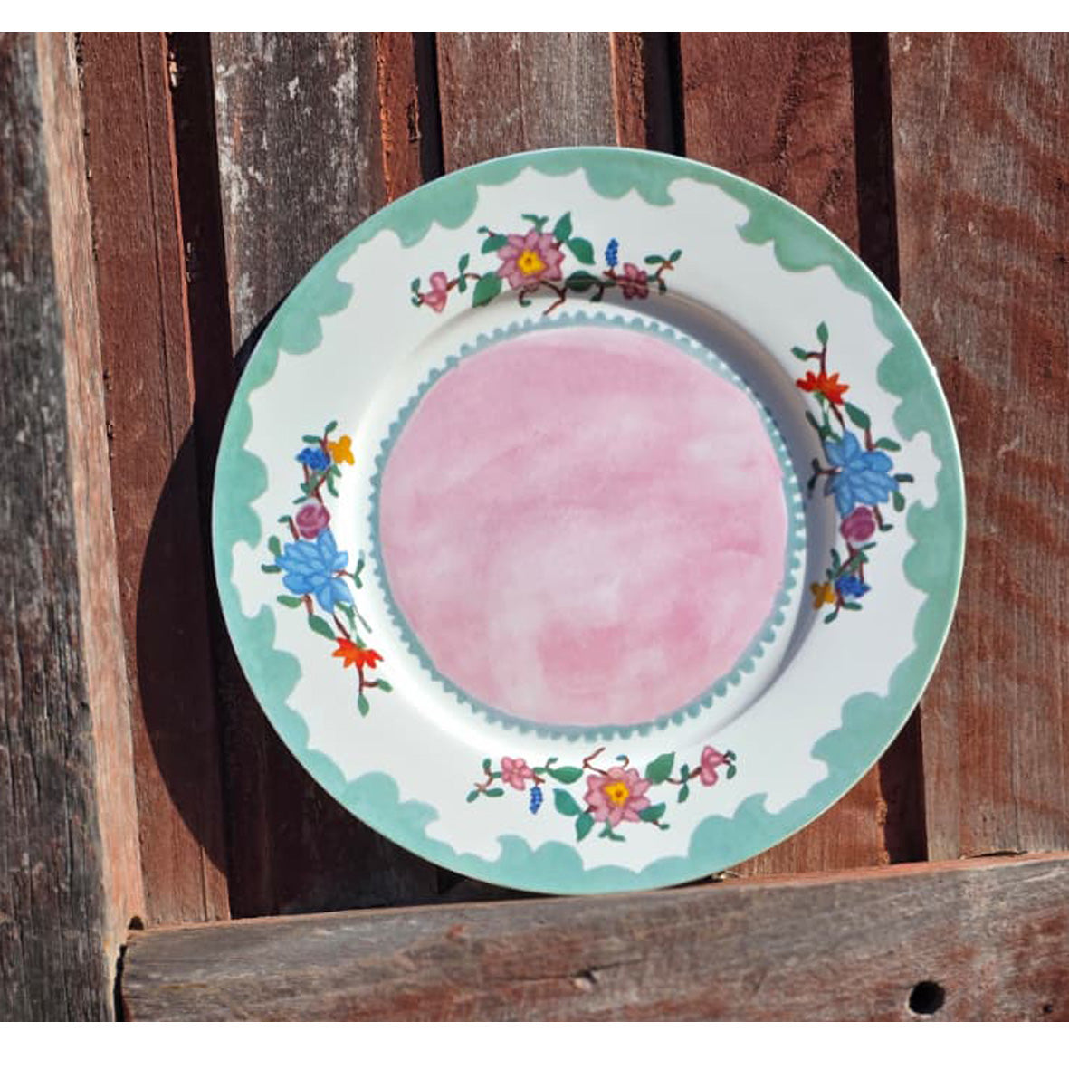 Dinner in the Hayfield Dinner Plates-Set of 4