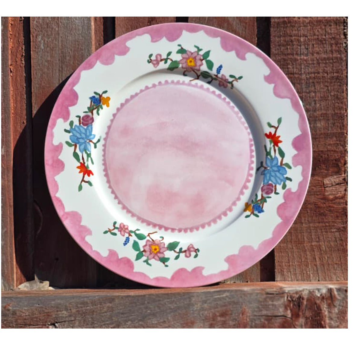 Dinner in the Hayfield Dinner Plates-Set of 4