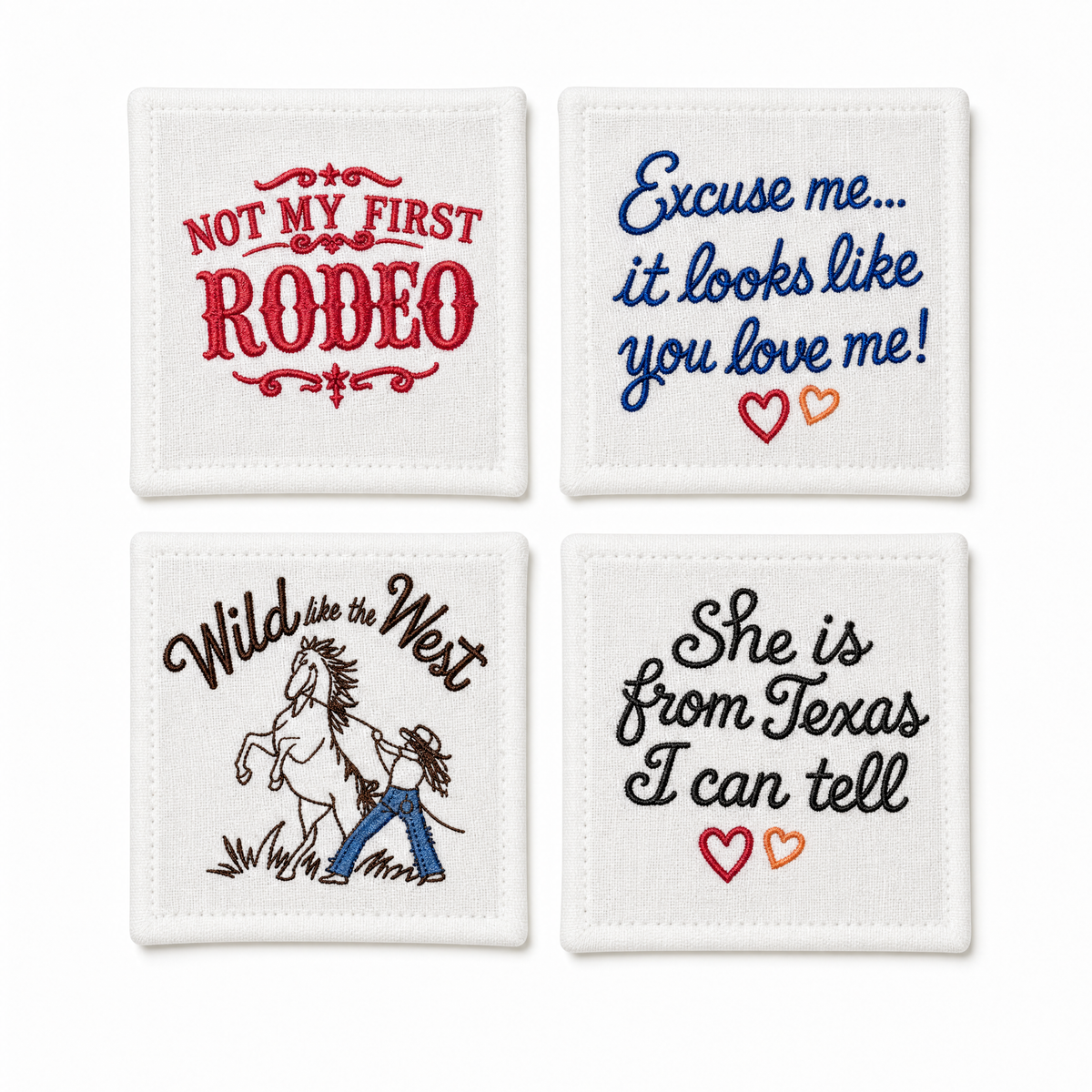 Western Coaster Set of 4