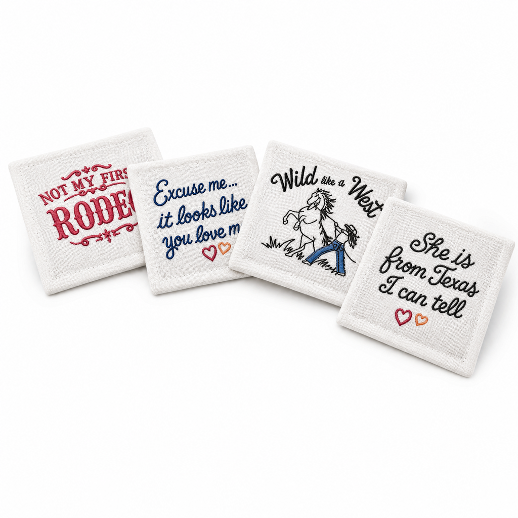 Western Coaster Set of 4