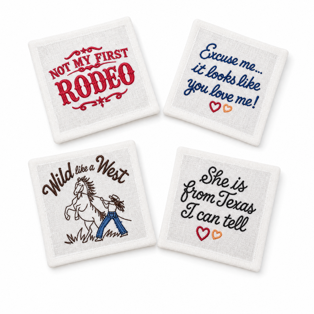 Western Coaster Set of 4