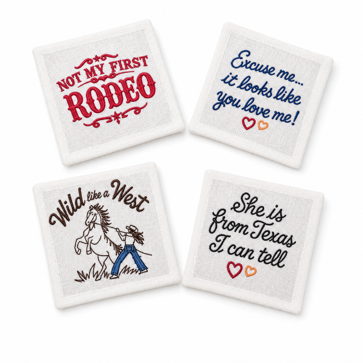 Western Coaster Set of 4