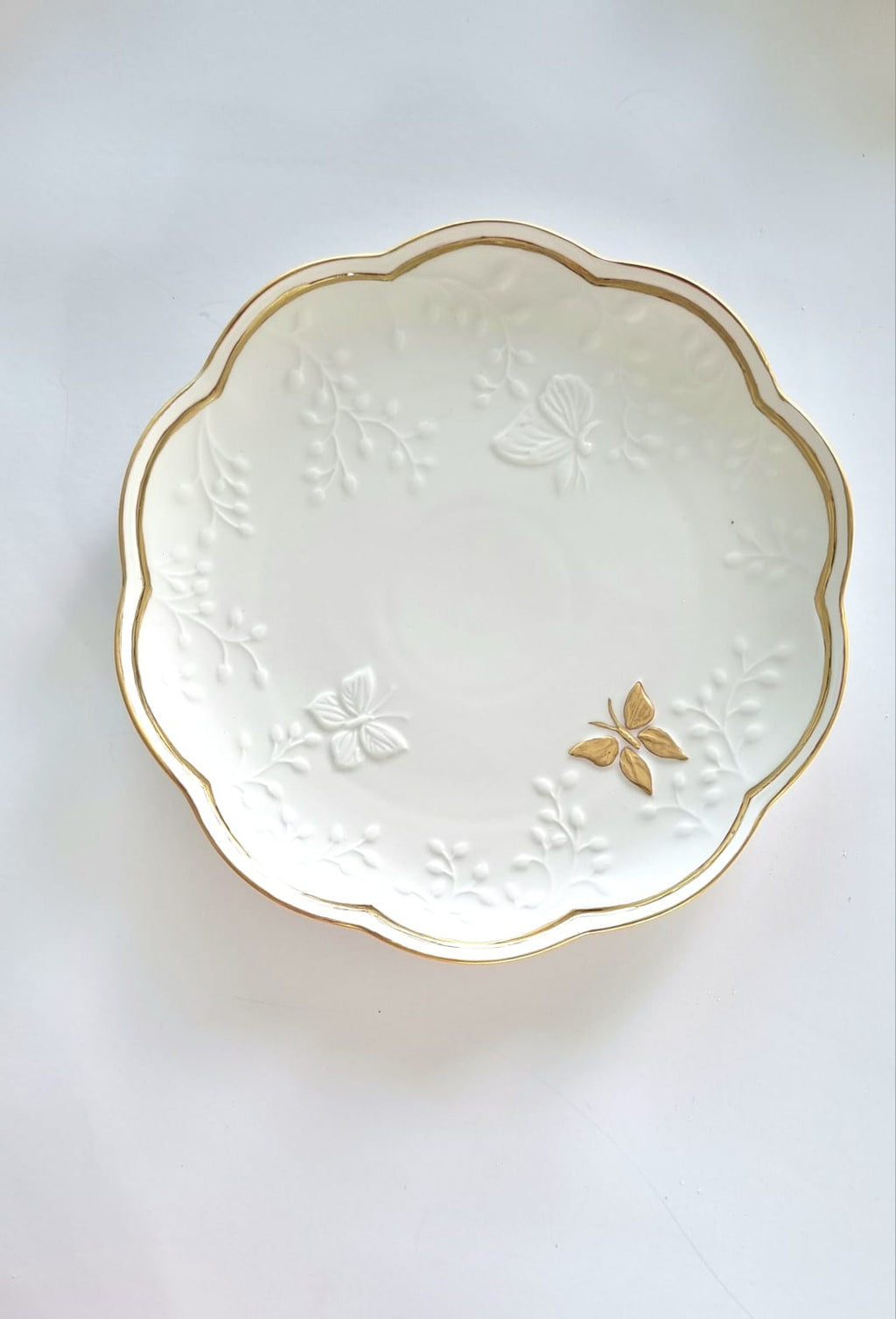 Hand Painted Porcelain Plates -Florentine Collection -Dessert Plates