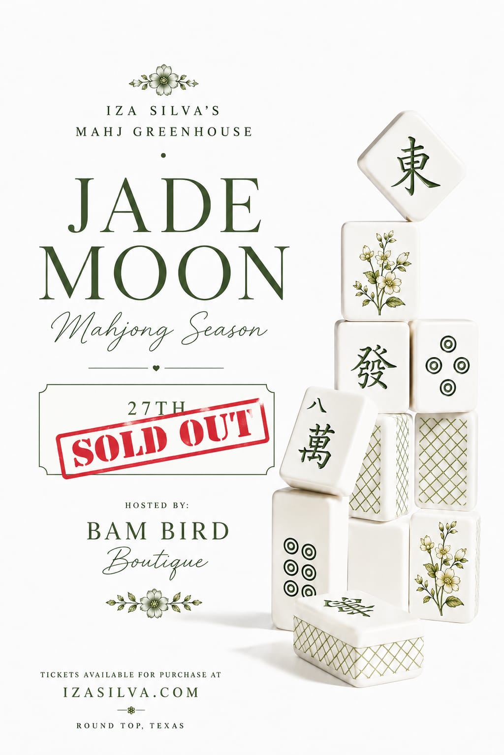 Jade Moon Season- SOLD OUT