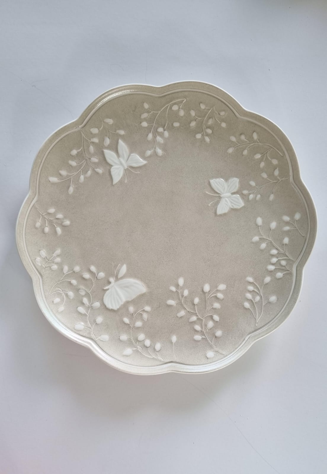 Hand Painted Porcelain Plates -Florentine Collection -Dessert Plates